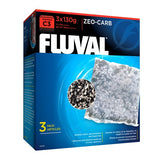 Zeo Carb para filtro mochila Fluval C - Pack de 3