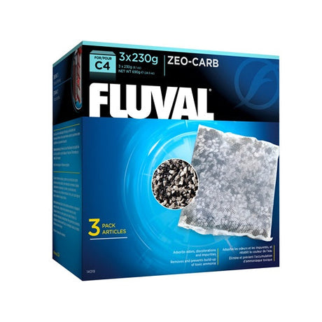 Zeo Carb para filtro mochila Fluval C - Pack de 3