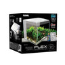 CAja kit de acuario fluval flex de 34 litros negro