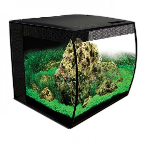 Acuario fluval flex negro de 57 litros