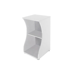 Mesa de color blanco para Acuario fluval flex 34-57 litros 