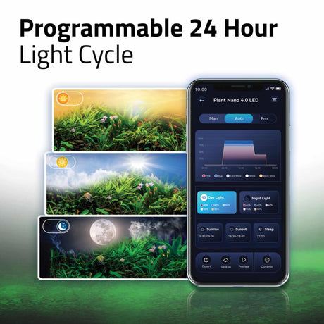 Fluval LED Nano Plant 4.0, 20W,BT mesh control.