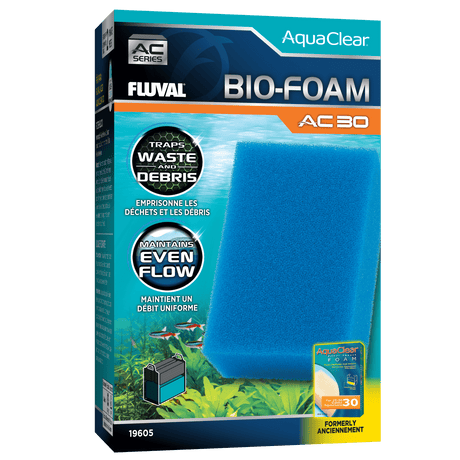Bio-esponja azul para filtro AquaClear Fluval AC - Pack de 1