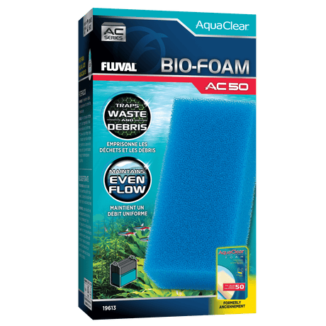 Bio-esponja azul para filtro AquaClear Fluval AC - Pack de 1