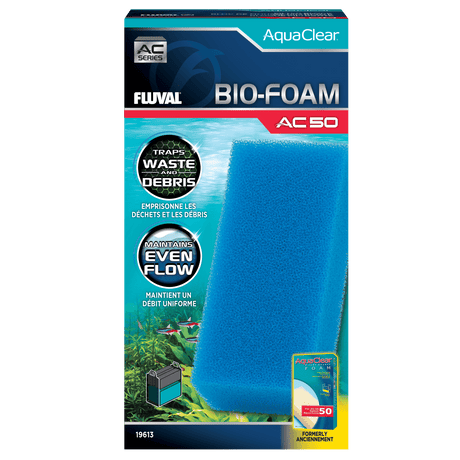 Bio-esponja azul para filtro AquaClear Fluval AC - Pack de 1