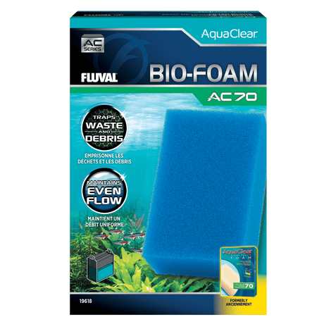 Bio-esponja azul para filtro AquaClear Fluval AC - Pack de 1