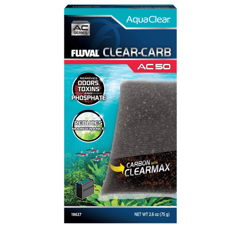 Material filtrante Clear-Carb para filtro AquaClear Fluval AC