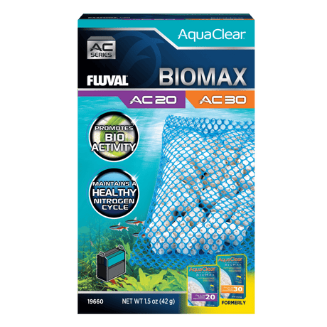 Canutillos Biomax para filtro AquaClear Fluval AC
