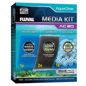 Kit de materiales filtrantes para filtro AquaClear Fluval AC