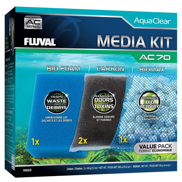 Kit de materiales filtrantes para filtro AquaClear Fluval AC