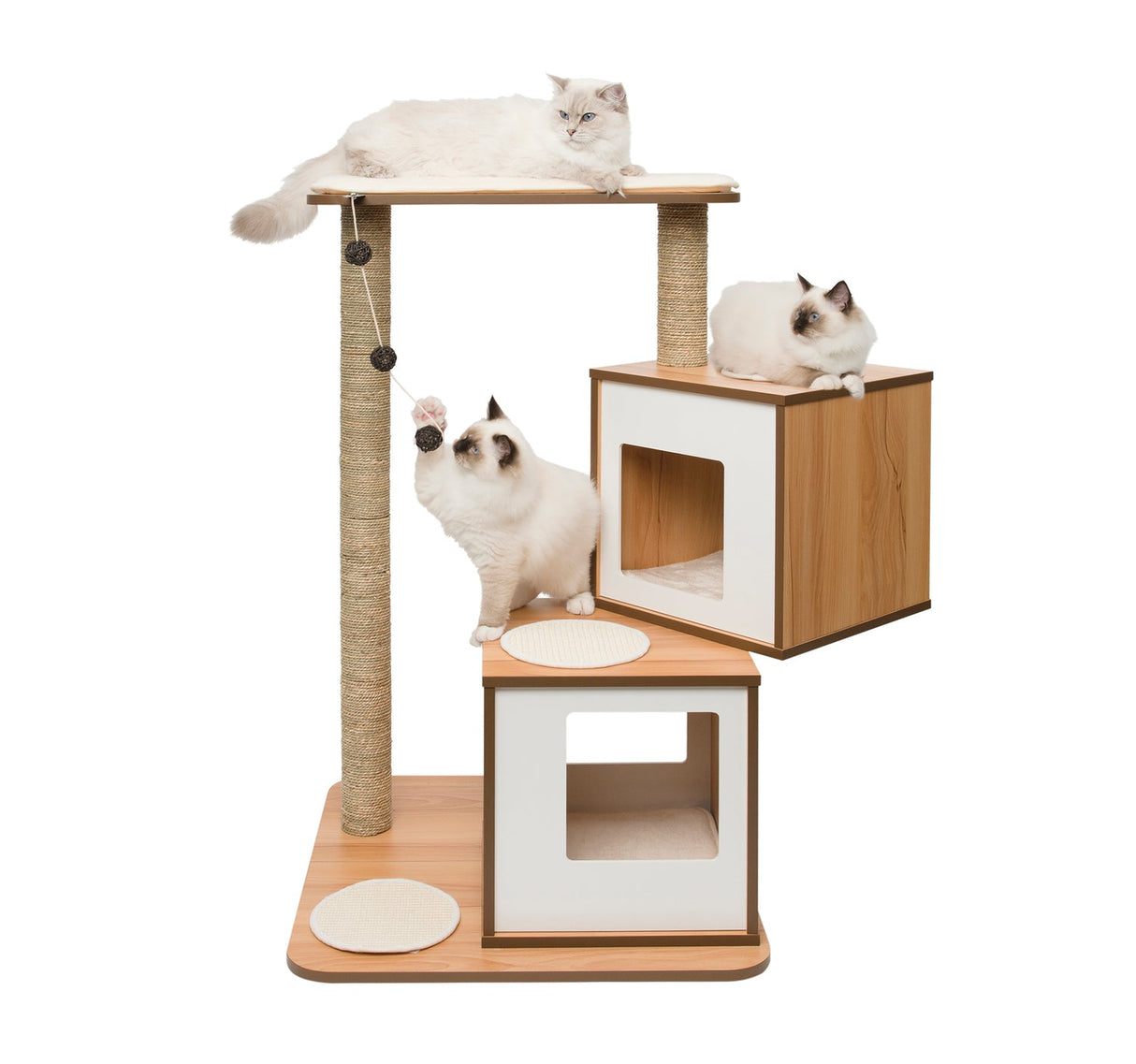 Árbol rascador para gatos Catit Vesper Doble