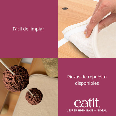 Árbol rascador para gatos Catit Vesper High Base