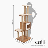 Árbol rascador para gatos Catit Vesper High Base XL