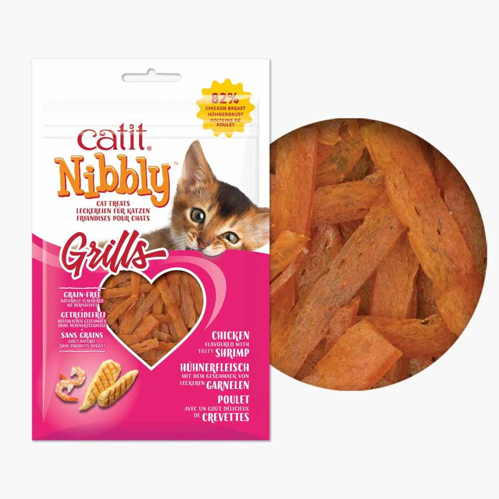 Snacks masticables para gatos Catit Nibbly Grills