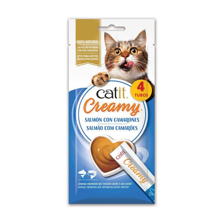Snacks cremosos para gatos Catit Creamy – 4 Tubos