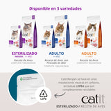 Pienso para gatos Catit Recipes - Receta de Aves para ESTERILIZADO