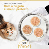 Pollo desmenuzado para gatos Catit Cuisine Fillet