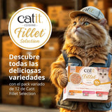 Pollo desmenuzado para gatos Catit Cuisine Fillet