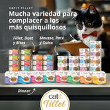 Pollo desmenuzado para gatos Catit Cuisine Fillet