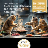 Pollo desmenuzado para gatos Catit Cuisine Fillet