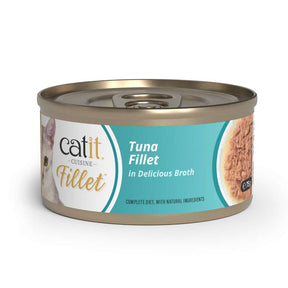 Atún desmenuzado para gatos Catit Cuisine Fillet