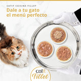 Atún desmenuzado para gatos Catit Cuisine Fillet
