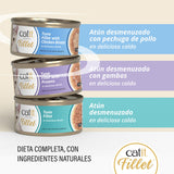 Atún desmenuzado para gatos Catit Cuisine Fillet