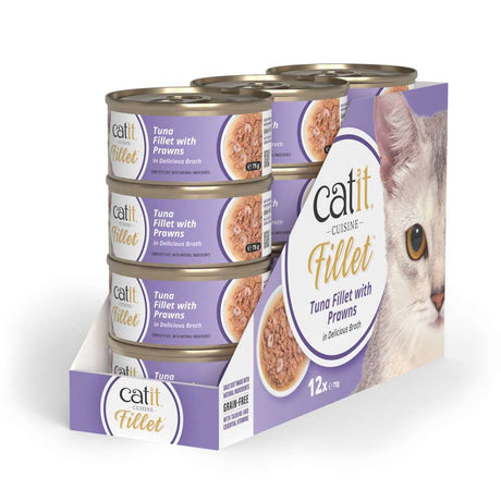 Atún desmenuzado para gatos Catit Cuisine Fillet