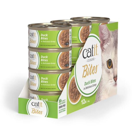 Trocitos de carne en salsa para gatos Catit Cuisine Bites