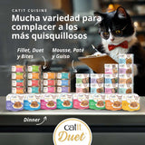 Dúo de carne con toppings para gatos Catit Cuisine Duet