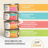 Dúo de carne con toppings para gatos Catit Cuisine Duet