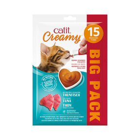 Snacks cremosos para gatos Catit Creamy – 15 Tubos