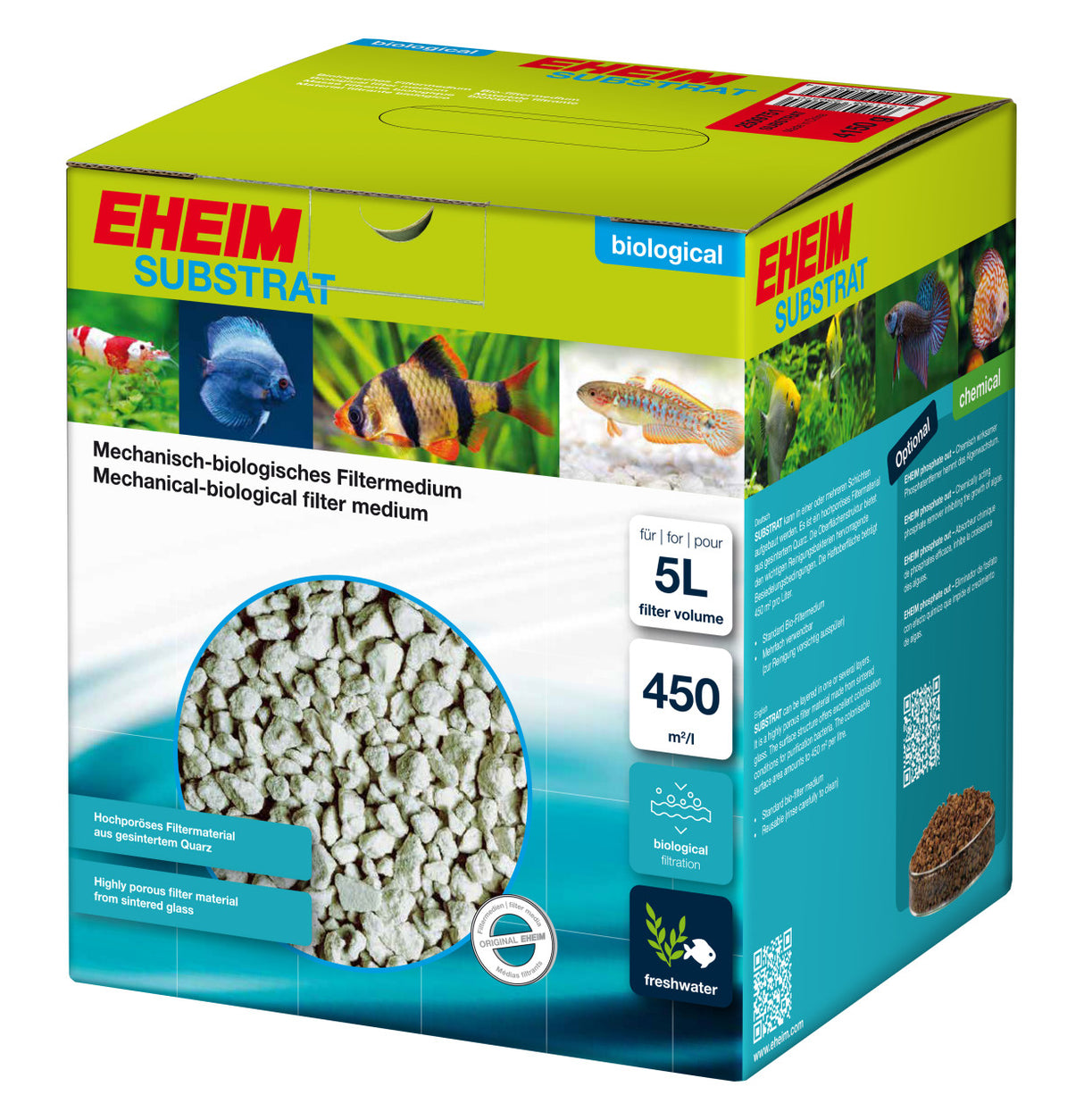 Caja de EHEIM SUBSTRAT de 5 litros