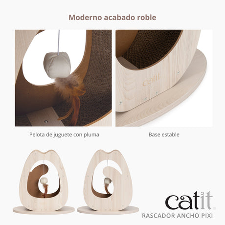 Rascadores de cartón para gatos Catit PIXI