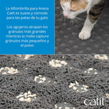Alfombra para areneros de gatos Catit