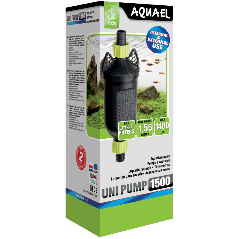 Bomba UNI PUMP 1500 en su caja