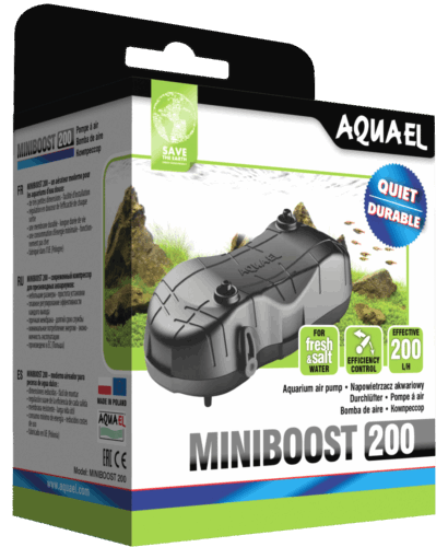 Caja del Aquael MINIBOOST 200