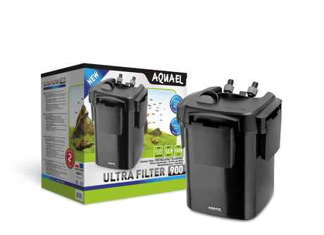 Filtro externo aquael filter 900 con su embalaje