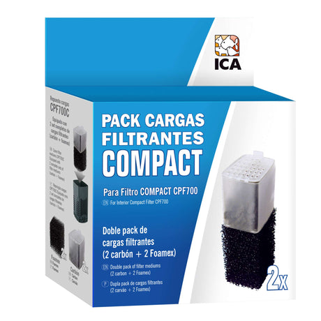 Pack cargas filtrantes para filtro COMPACT - CPF700C