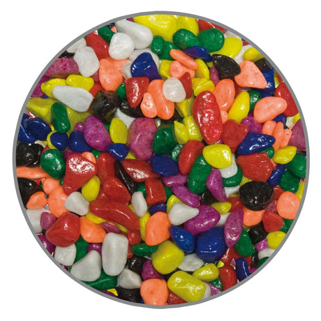 Grava multicolor PREMIUM BRILLANTE (7 mm) - GC353