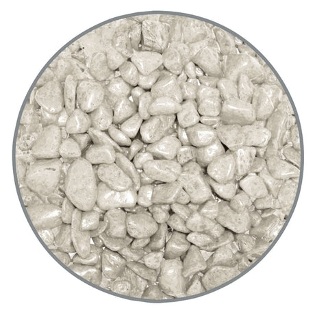 Grava blanca PREMIUM BRILLANTE (7 mm) - GC355