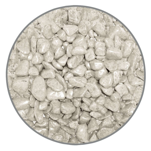 Grava blanca PREMIUM BRILLANTE (7 mm) - GC415