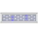 Vista de los leds de la Pantalla Aqualed Génesis luz azul y blanca en color blanco.