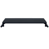 Vista frontal de la Pantalla Aqualed Génesis en color negro.