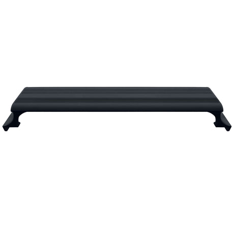 Vista frontal de la Pantalla Aqualed Génesis en color negro.