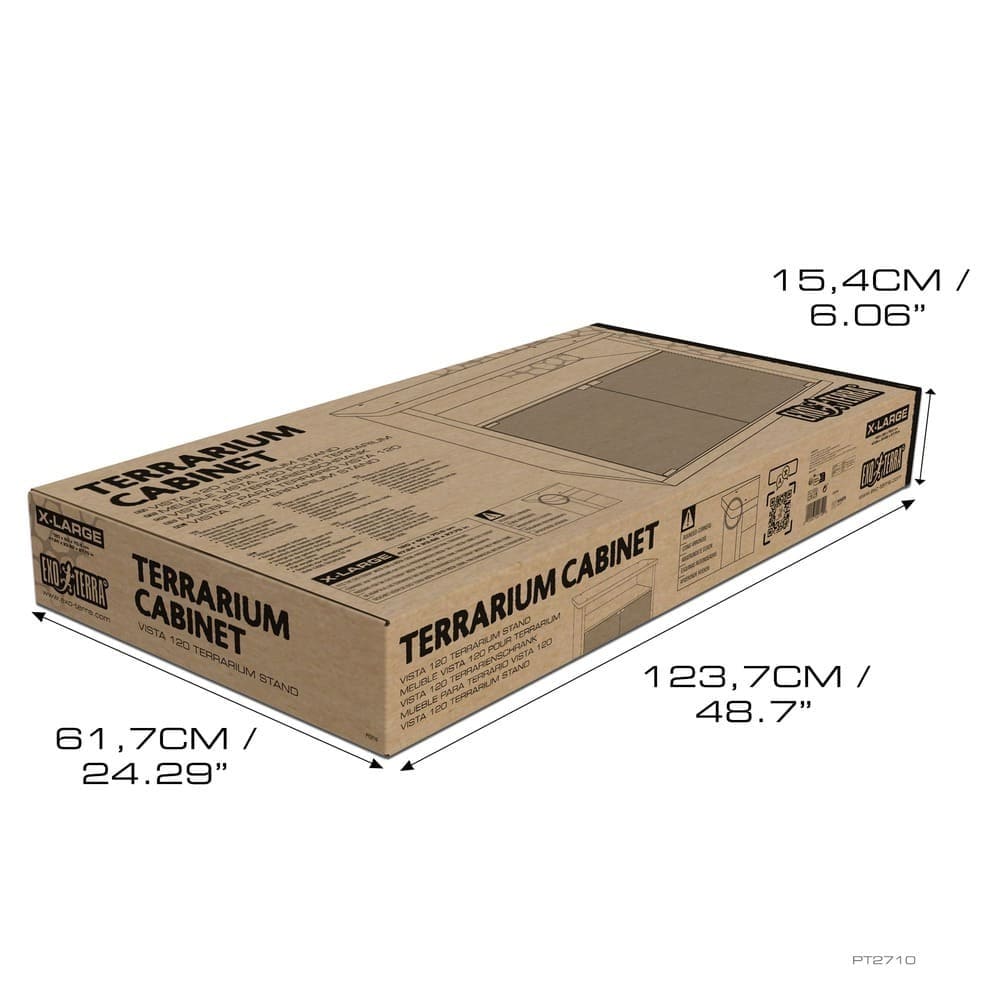Mesa con puerta de cristal XL para terrarios Vista 120 Exo Terra