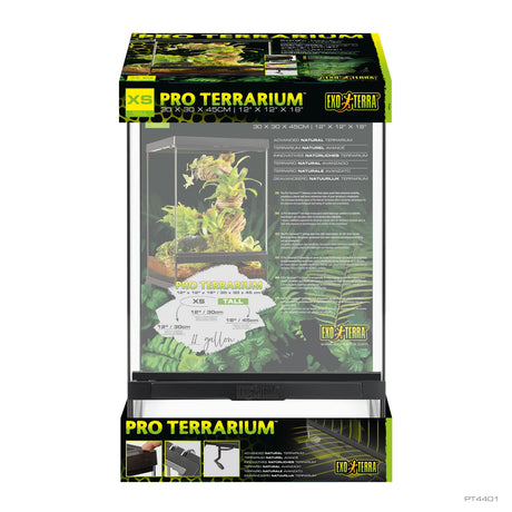 Pro Terrarium de Cristal Exo Terra XS 30x30cm
