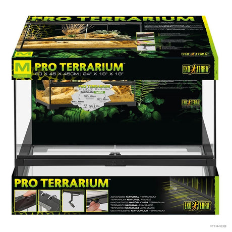 Pro Terrarium de Cristal Exo Terra Mediano 60x45cm