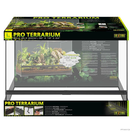 Pro Terrarium de Cristal Exo Terra Grande 90x45cm