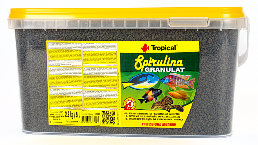 SPIRULINA GRANULAT 5 Litros